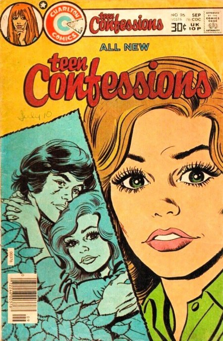 Teen Confessions #96 (1976) | Charlton Tales Cover Image