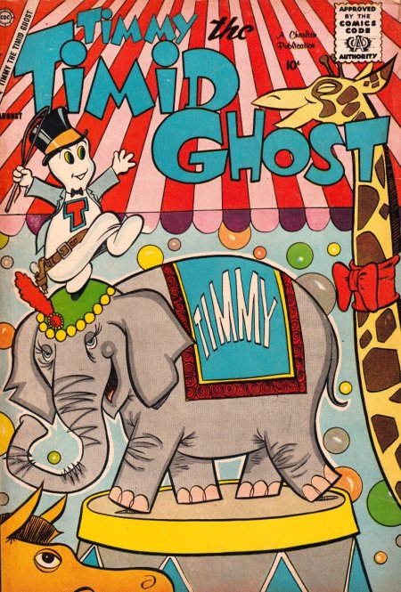 Timmy the Timid Ghost #16 (1959) | Charlton Tales Cover Image
