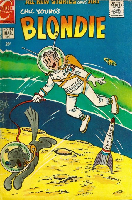 Blondie #196 (1972) | Charlton Tales Cover Image