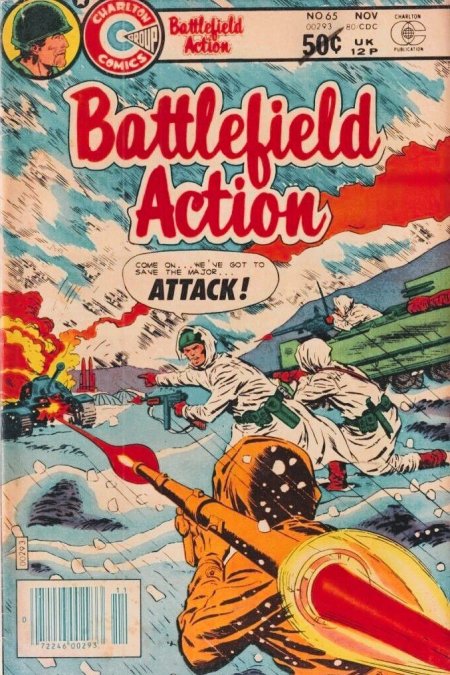 Battlefield Action #65 (1980) | Charlton Tales Cover Image