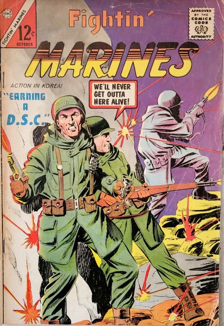 Fightin' Marines #60 (1964) | Charlton Tales Cover Image