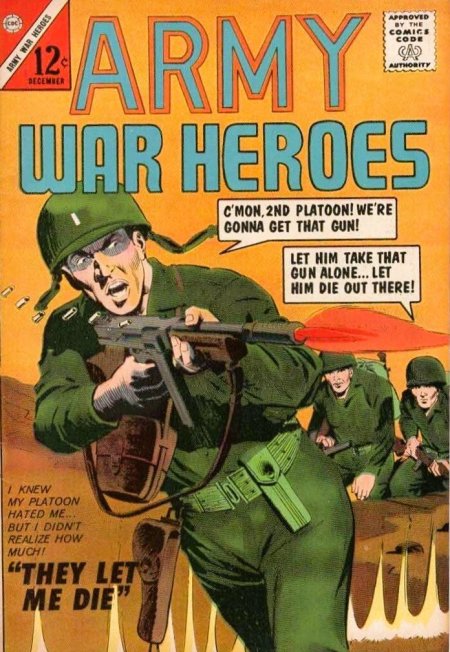 Army War Heroes #6 (1964) | Charlton Tales Cover Image
