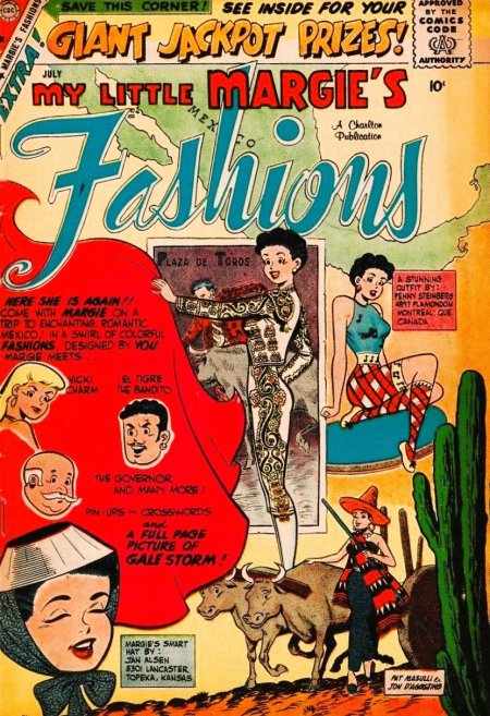 My Little Margie's Fashions #3 (1959) | Charlton Tales Cover Image