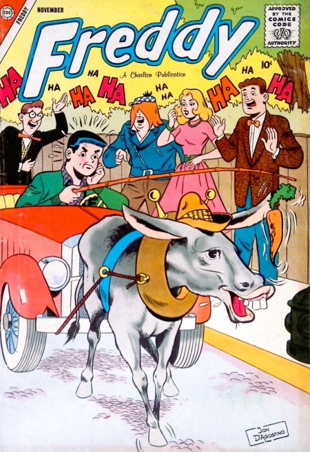 Freddy #14 (1958) | Charlton Tales Cover Image