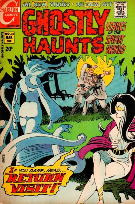 Ghostly Haunts #23 (1972) | Charlton Tales Cover Image