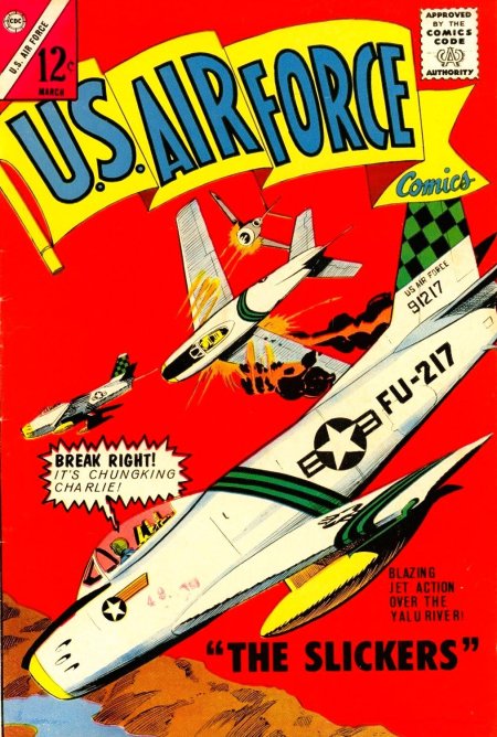 U.S. Air Force Comics #32 (1964) | Charlton Tales Cover Image