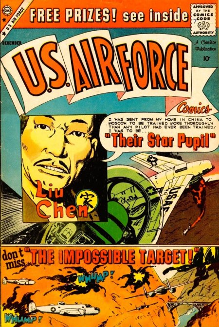 U.S. Air Force Comics #7 (1959) | Charlton Tales Cover Image