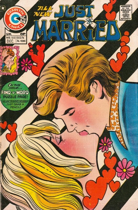 Just Married #103 (1974) | Charlton Tales Cover Image