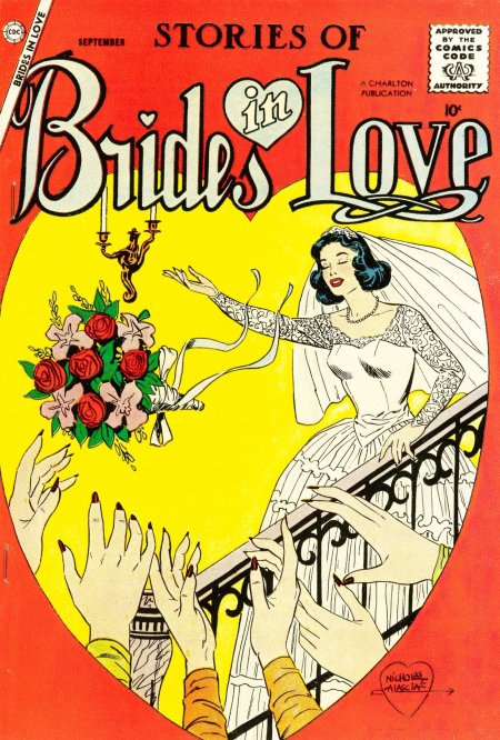 Brides in Love #9 (1958) | Charlton Tales Cover Image