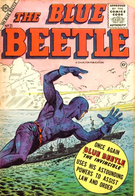 The Blue Beetle #21 (1955) | Charlton Tales Cover Image