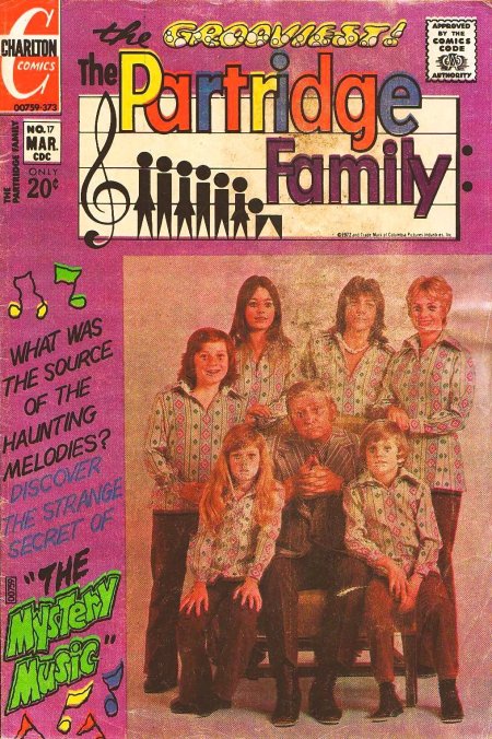 The Partridge Family #17 (1973) | Charlton Tales Cover Image