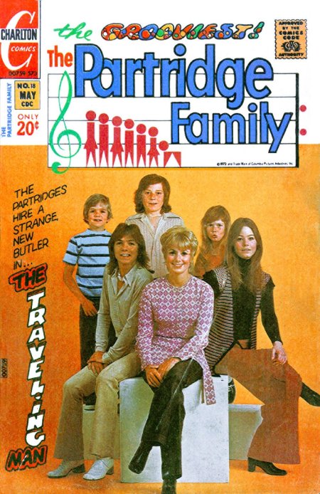 The Partridge Family #18 (1973) | Charlton Tales Cover Image