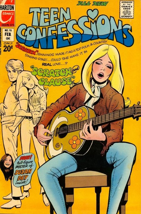 Teen Confessions #78 (1973) | Charlton Tales Cover Image