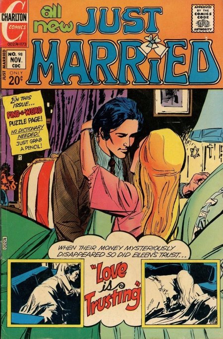 Just Married #98 (1973) | Charlton Tales Cover Image