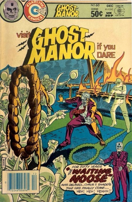 Ghost Manor (2nd -Oct 1971) 60 cover