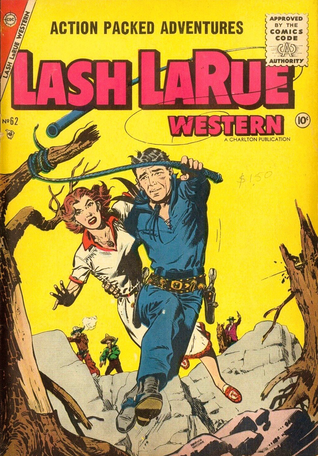Lash Larue Western 62 Cover Image