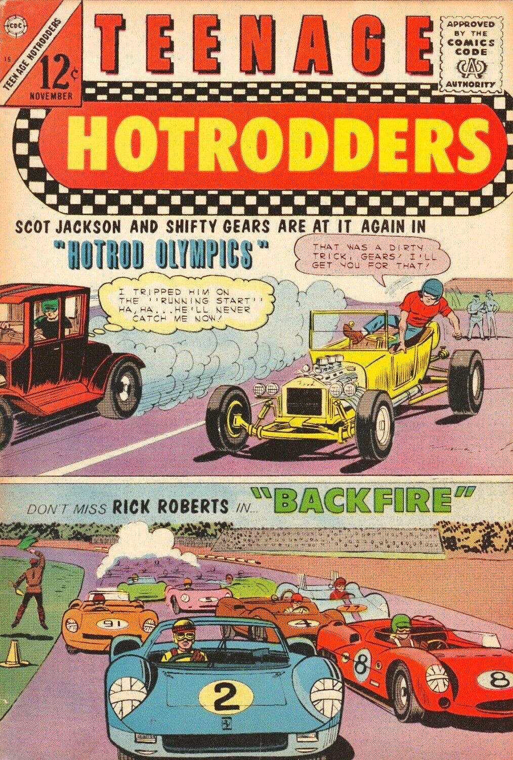 Teenage Hotrodders 15 Cover Image