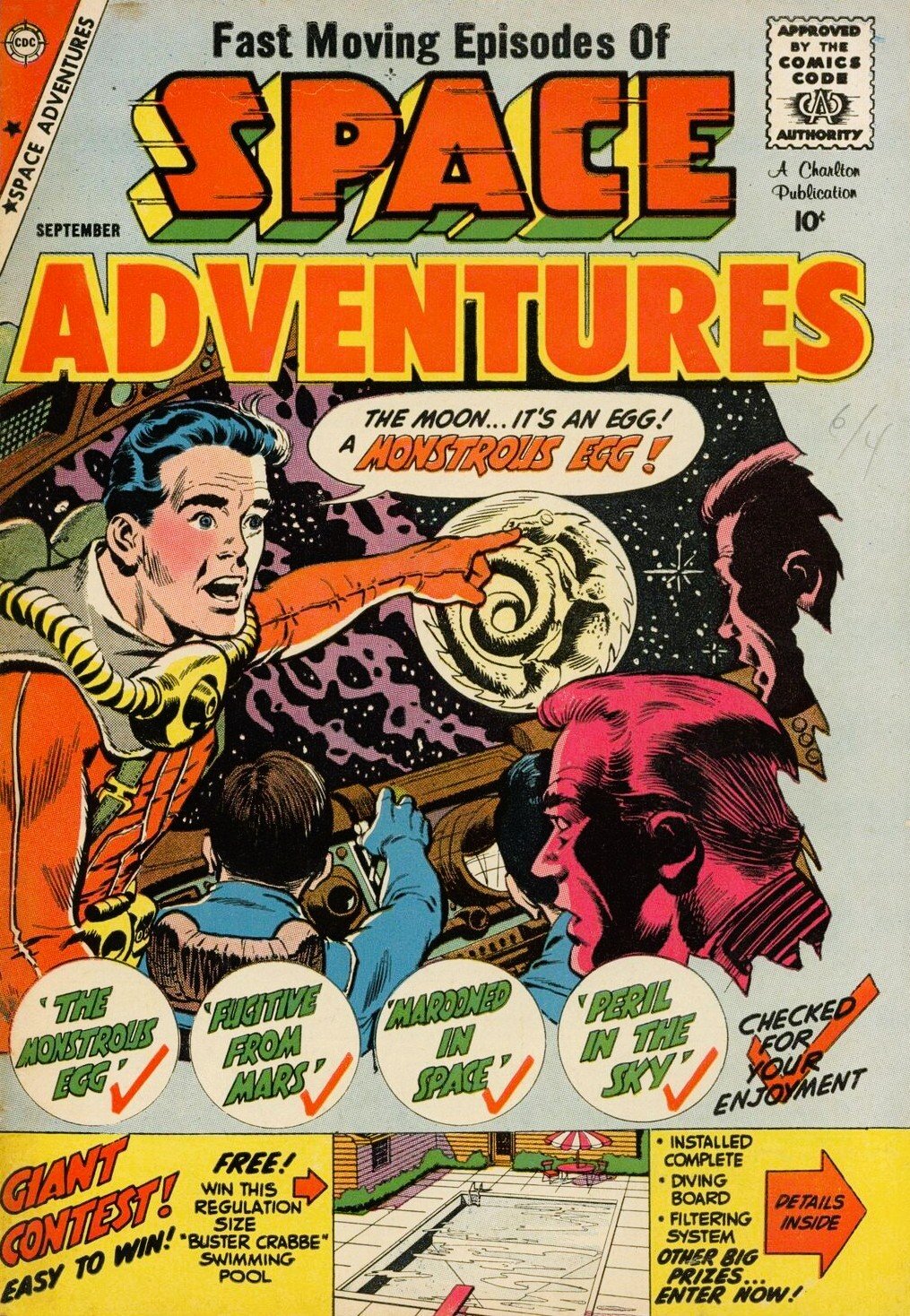 Space Adventures (2nd - May 58) 30 Cover Image