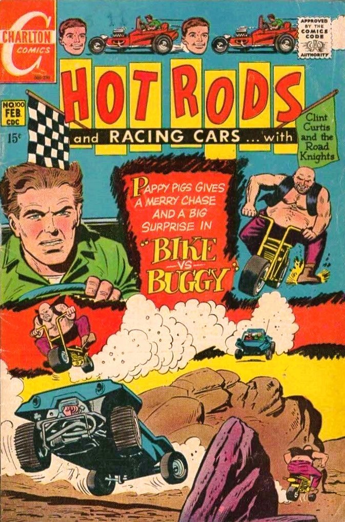 Hot Rods and Racing Cars 100 Cover Image