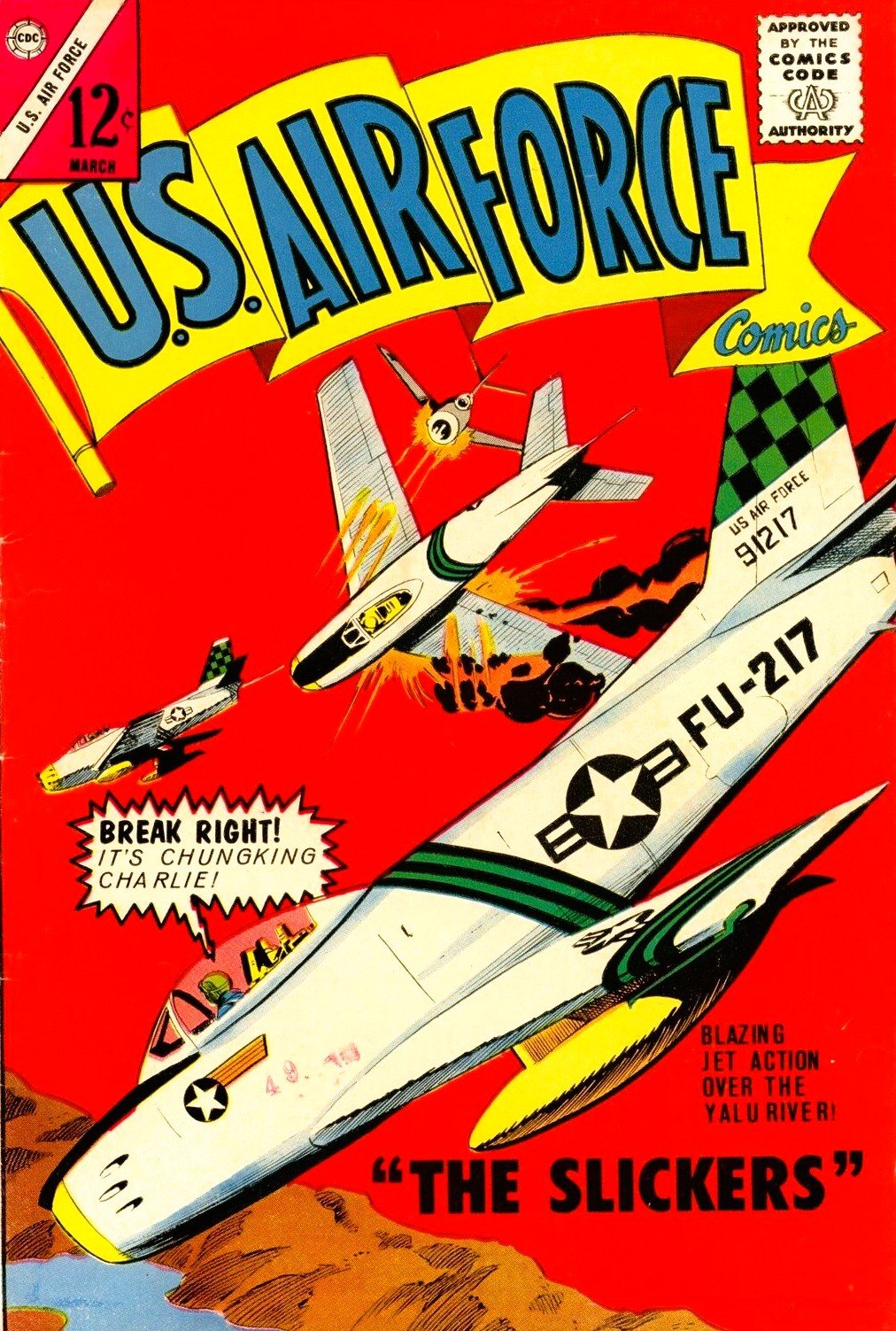 U.S. Air Force Comics 32 Cover Image