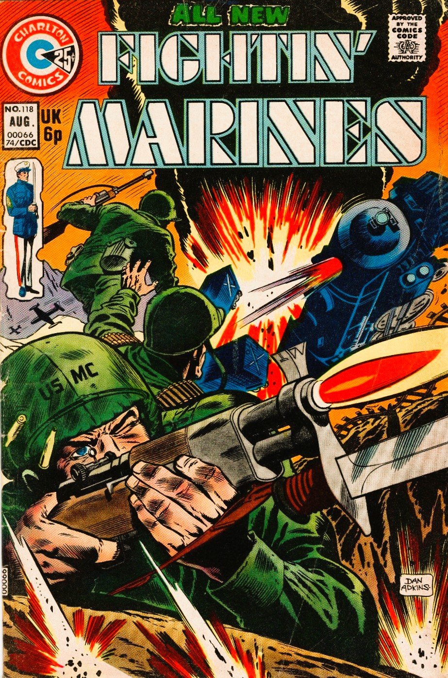 Fightin' Marines 118 Cover Image