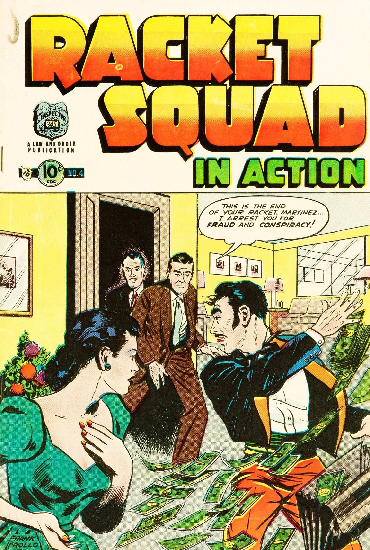 Racket Squad in Action 4 Cover Image