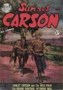 Sunset Carson Comics #1
