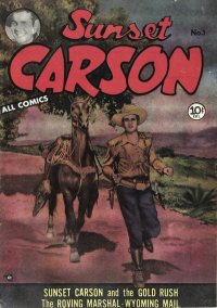 Sunset Carson Comics 1