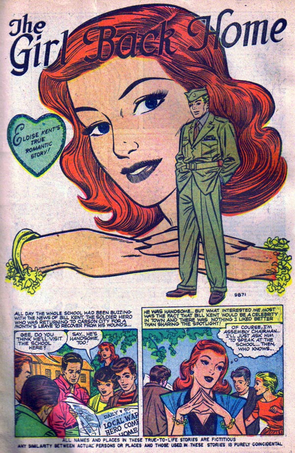 9871 The Girl Back Home  Page 1