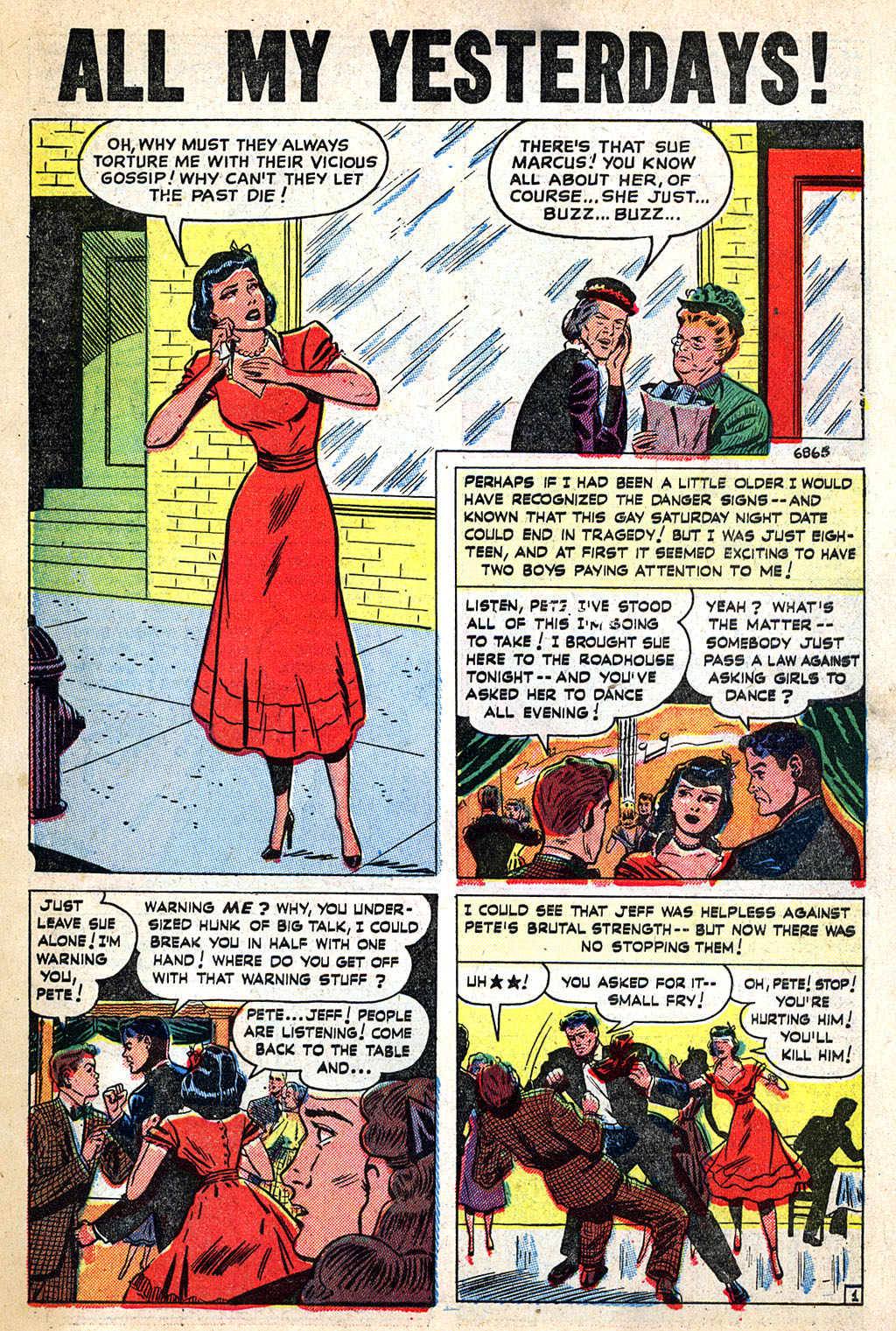6865 All My Yesterdays! Page 1