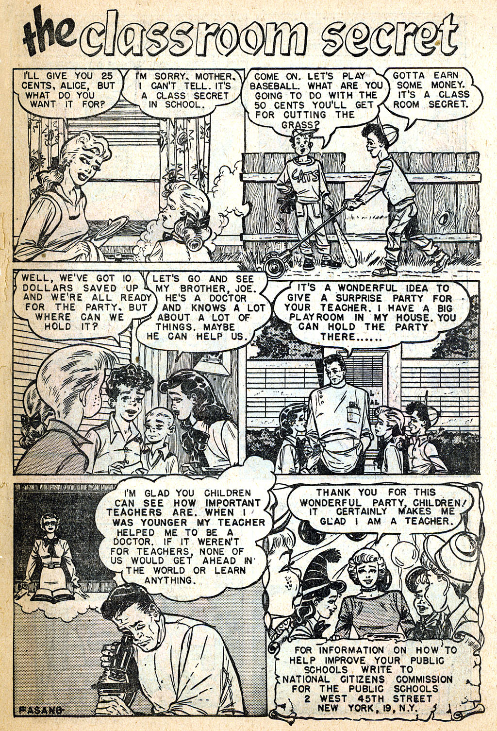  The Classroom Secret Page 1
