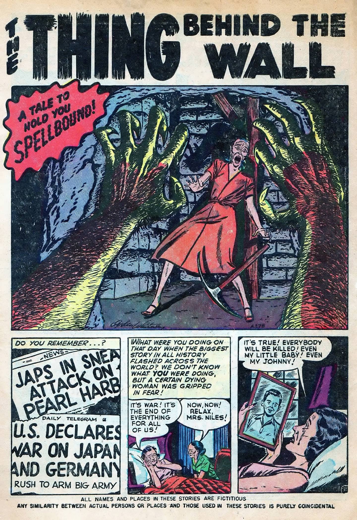 A-178 The Thing Behind the Wall Page 1