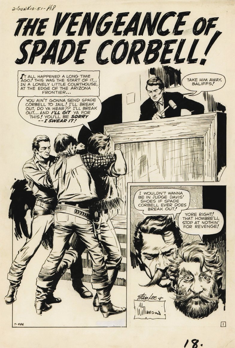 T-486 The Vengeance of Spade Corbell! Page 1