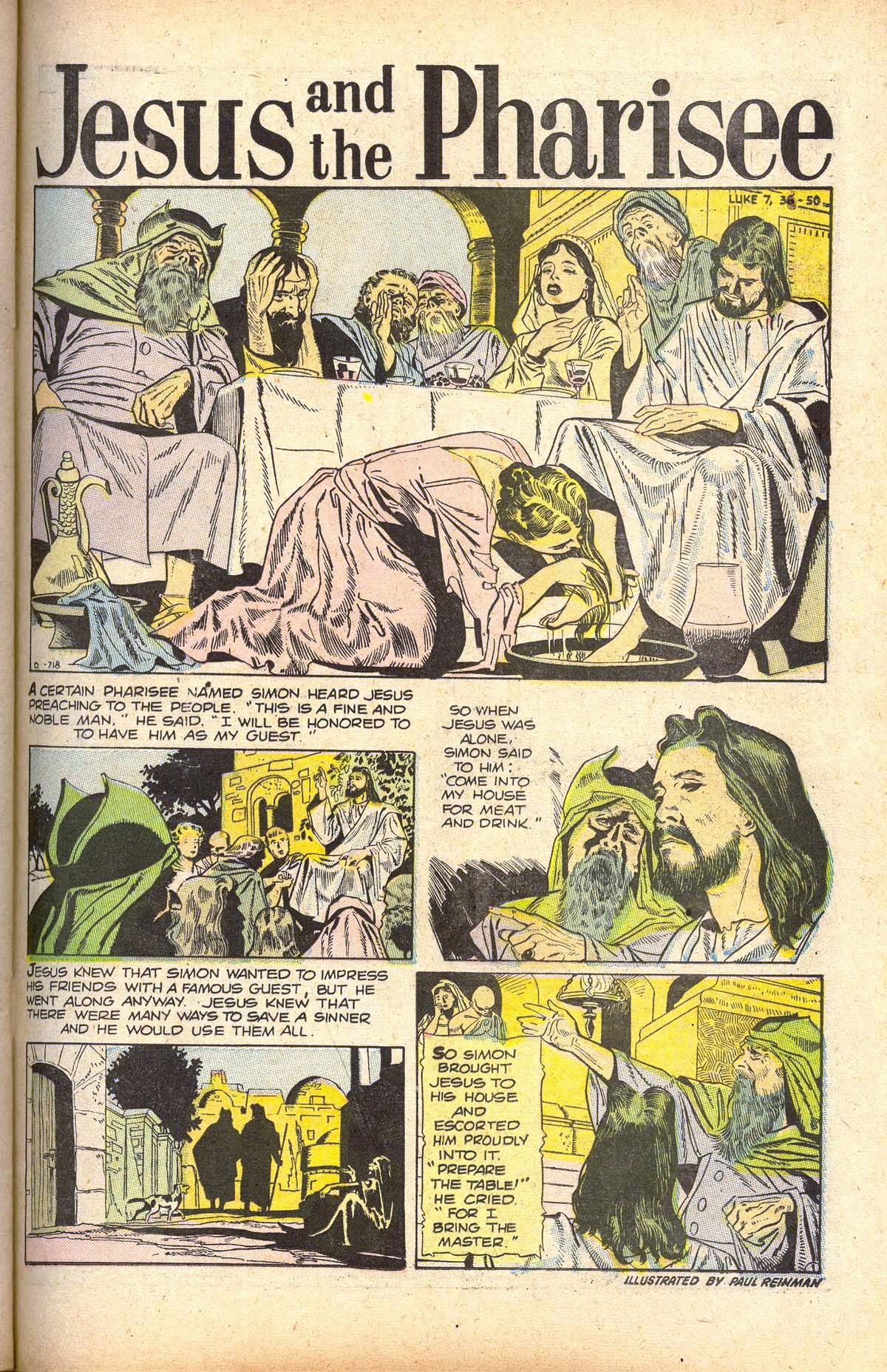 D-718 Jesus and the Pharisee Page 1