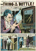 9424 The Thing in the Bottle! Page 1 print